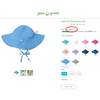 Mới 4/7! mũ vành , mũ che gáy cho bé lẻ size xuất dư chống nắng upf50+