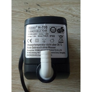 Bơm nước quạt điều hòa Sunhouse SHD7738, bơm mới chính hãng, bảo hành 6 tháng