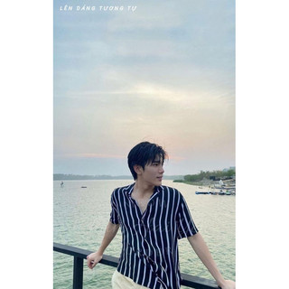Áo sơ mi cộc tay nam HM auth