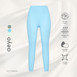 Quần legging yoga gym nữ, dáng dài, chất liệu mềm mại, thoáng khí, tôn dáng, thoải mái