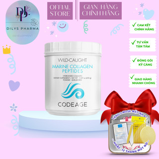 Bột collagen giúp trẻ hóa da CodeAge Marine Collagen Peptides 450g - Codeage Authorized MH