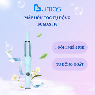 Máy uốn tóc tự động BUMAS H6 lớp phủ gốm kết hợp công nghệ ion âm dưỡng tóc chuyên sâu