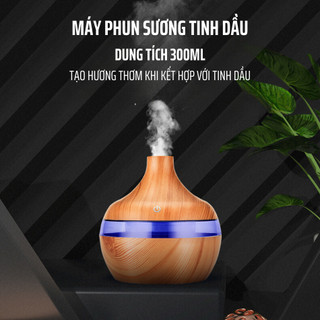 Máy phun sương khuếch tán tinh dầu - mẫu Cổ Cao Dung tích 300ml