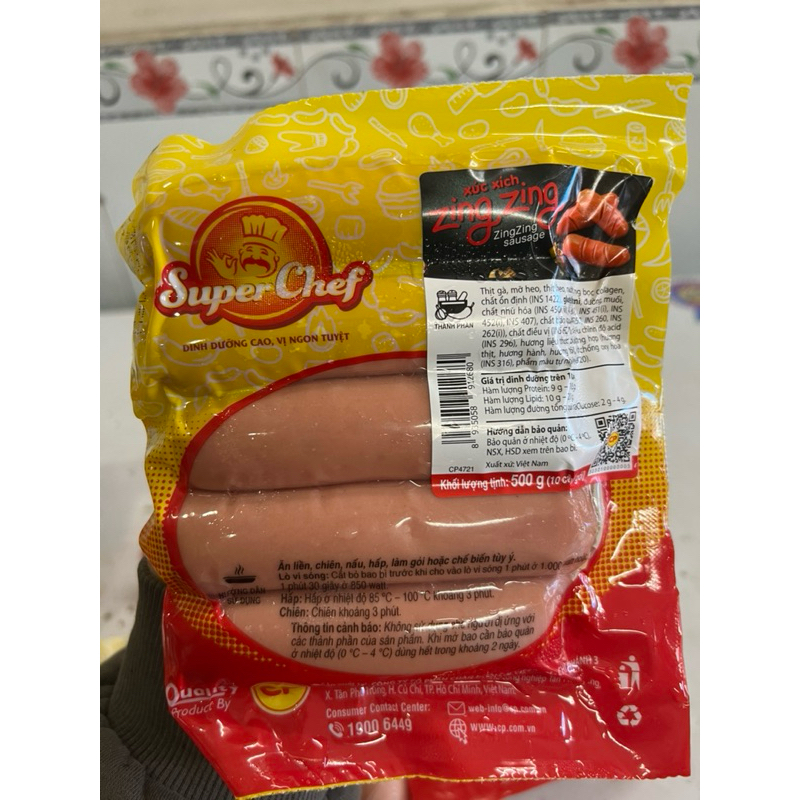 xúc xích CP zing zing 10 cây/xx teen teen