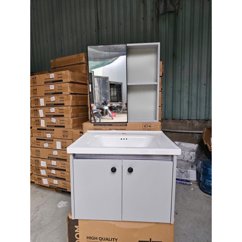 TỦ LAVABO NHỰA PVC T04 60*47