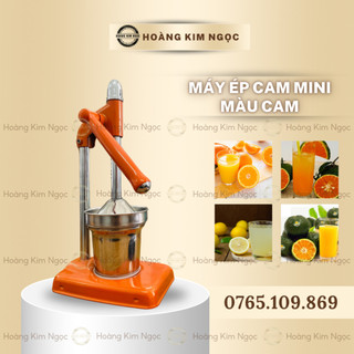 Máy ép tay ép nước cam mini - màu cam hoàng kim ngọc