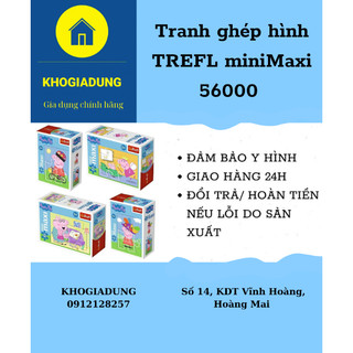 Tranh ghép hình TREFL miniMaxi 56000 - 20 mảnh Peppa Pig (jigsaw puzzle chính hãng TREFL)
