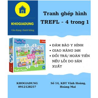 Tranh ghép hình TREFL - 4 trong 1 (35/48/54/70 mảnh)