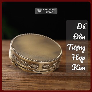  Đế Tượng Phật Đôn Tượng Phật  Kim Cương Hỷ Lạc  Chất Liệu Hợp Kim Cao Cấp 3 màu sắc 