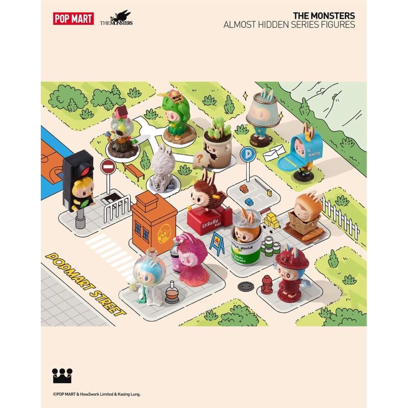 [POPMART] [BLINDBOX] ~ LABUBU ~ almost Hidden the monster (Đọc kĩ phần mô tả)