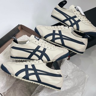 Giày thể thao Onitsuka Tiger trắng xanh navy cao cấp full box new trend