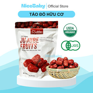 Táo Đỏ Hữu Cơ Organic Life 500G Táo Tàu Khô Dinh Dưỡng Cho Bé Ăn Dặm Pha Trà Nấu Chè Hầm Gà NiceBaby