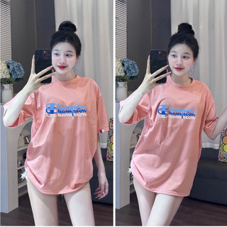 Áo phông cotton khô 3158 freesize chữ champion