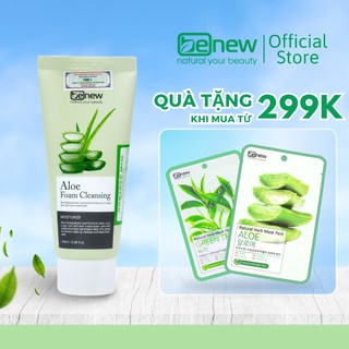 Sữa rửa mặt lô hội size nhỏ benew aloe foam cleansing 100ml