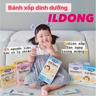 Bánh xốp Ildong Hàn Quốc cho bé ăn dặm từ 8m+