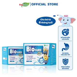 Cốm Vi Sinh Cho Bé Biosure Gold Hỗ Trợ Cân Bằng Đường Ruột, Cải Thiện Tiêu Hóa, Nâng Cao Sức Khỏe Hộp 30 Gói