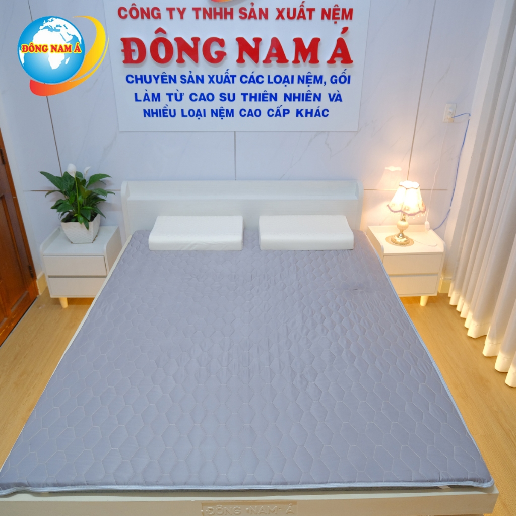 [TỐT VÀ TIỆN LỢI]Nệm topper thương hiệu Đông Nam Á trải sàn, trải giường, nệm ngủ văn phòng êm ái, dễ gấp gọn và vệ sinh
