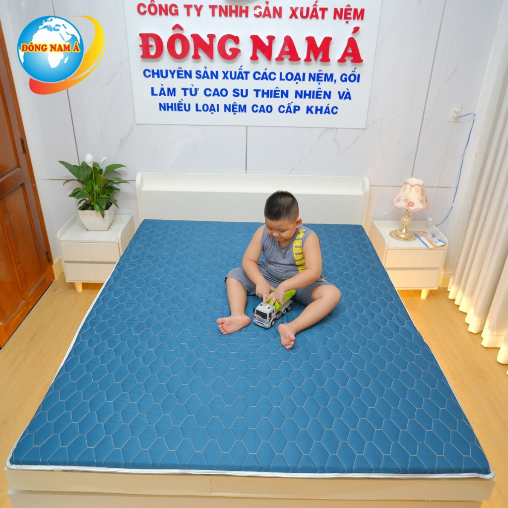 [TỐT VÀ TIỆN LỢI]Nệm topper thương hiệu Đông Nam Á trải sàn, trải giường, nệm ngủ văn phòng êm ái, dễ gấp gọn và vệ sinh