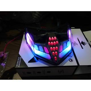 Đèn hậu Audi VARIO 2018-2026 tích hợp xinhan 125 150 - đuôi audi lái stop click vario125 vario150 Seido_Màu tùy chỉnh