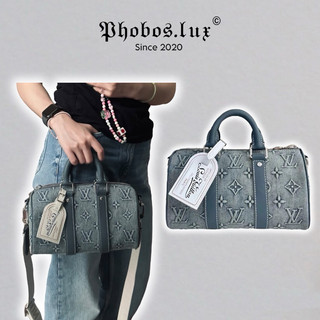 Túi lv keepall denim season 2024 - ảnh thật shop tự chụp