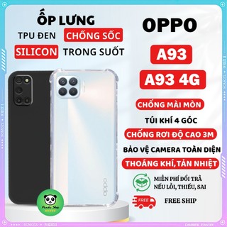 Ốp oppo a92 / a93 4g bảo vệ cam, chống sốc, trong suốt, silicon