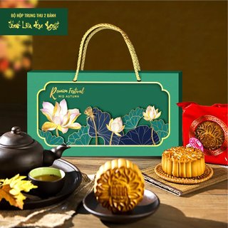 Combo 10 hộp đựng bánh trung thu 2 bánh 150g - 250g