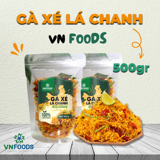 Khô Gà Lá Chanh Giòn Ngon Đậm Vị - Đồ Ăn Vặt Ngon VN-FOODS | Dạng Gói