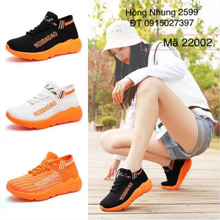 Giầy thể Thao nữ Nubadao cao 4cm giày luyện tập thể thao mã 22002