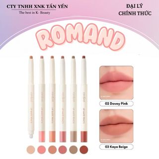 Chì kẻ viền môi 2 đầu romand lip mate pencil