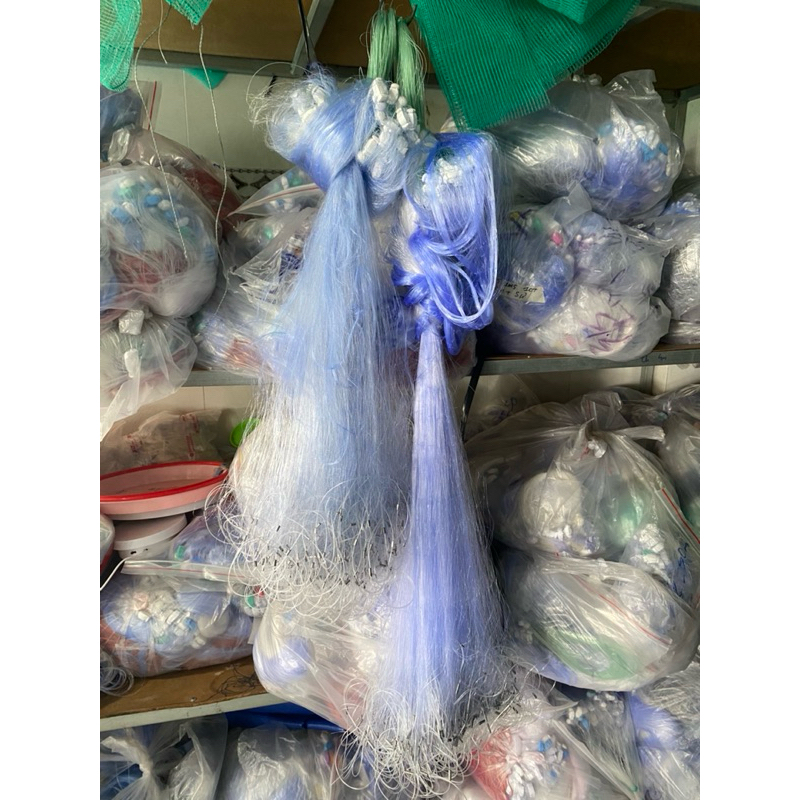 Lưới đánh cá 3 màn gân Cao 70cm Dài 90-100m nhiều phân loại Lưới Bắt Cá Fishing