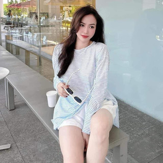 Áo kẻ sọc đơn giản đẹp