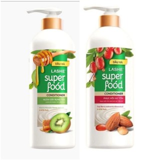 Dầu gội, xả Lashe Super food 550g/640g