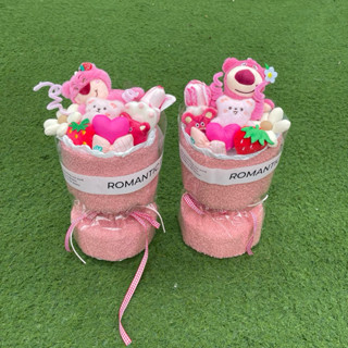 Bó hoa Gấu dâu các mẫu - Quà tặng sinh nhật, kỉ niệm cao cấp (Tặng kèm túi thiệp đèn) - Thú bông - Gấu dâu