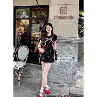 Set BIGSIZE chân váy nơ tầng