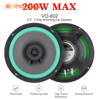 2 Chiếc 6.5 Inch 200W HiFi Đồng Trục Loa Cửa Xe Tự Động Âm Nhạc Âm Thanh Stereo Toàn Dải Tần Số Loa dành Cho Xe Ô Tô