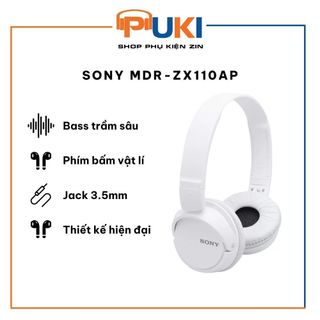 Tai nghe SONY MDR-ZX110AP - Tai nghe chụp tai gaming  SONY MDR-ZX110AP