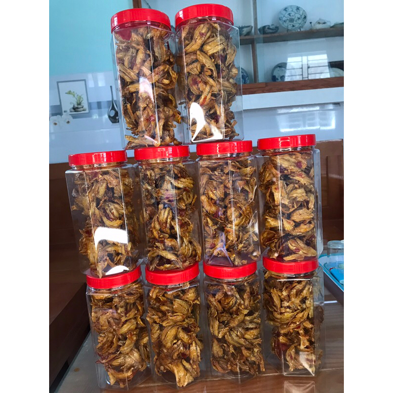 Cá Mai sốt chanh hũ 200gram .