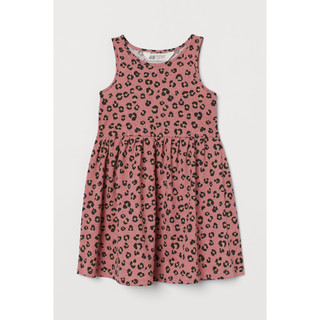 Váy cotton ba lỗ bé gái lớn HM Auth siêu sale