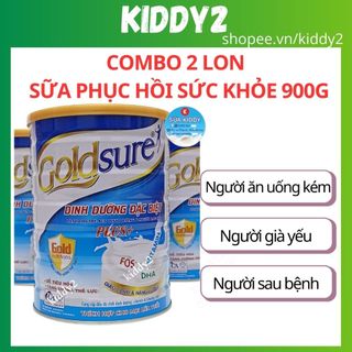💦💦Combo 2 lon sữa Goldsure dinh dưỡng 900g (kiddy1234)