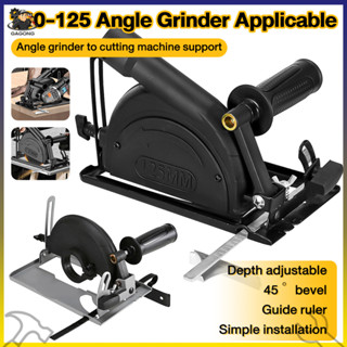 Bộ chuyển đổi máy mài thành máy cưa đĩa cầm tay có bàn cắt gạch gỗ góc 45 độ