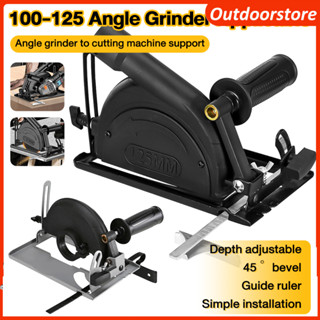 🔥FREESHIP🔥 Bộ chuyển đổi máy mài thành máy cưa đĩa cầm tay có bàn cắt gạch gỗ góc 45 độ