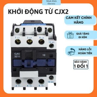 Khởi động từ cjx2,contactor cjx2,khởi 1 pha,khoi dong tu cjx2-1810,cjx2 3210