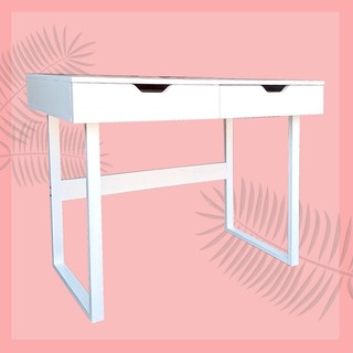 Bàn làm việc, bàn học có học kéo, làm từ ván Mdf phủ melamine, chân sắt hộp 2cmx 4cm, giá siêu tốt
