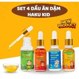 Dầu ăn dặm mini Hakukid cho bé từ 6m++