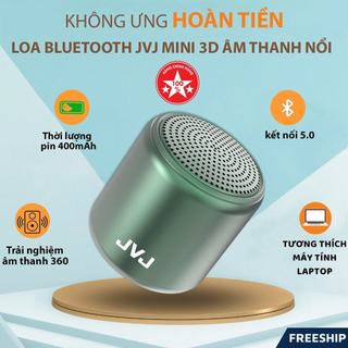 Loa Bluetooth JVJ Mini 3D BLT Không Dây - Thiết kế nhỏ gọn Trải nghiệm âm thanh vòm 360