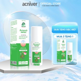Xịt Cấp Ẩm chiết xuất hoa hồng  Acnevir với Vitamin E giảm thâm nám, giúp da sáng, mềm mịn  - Chai 100ml