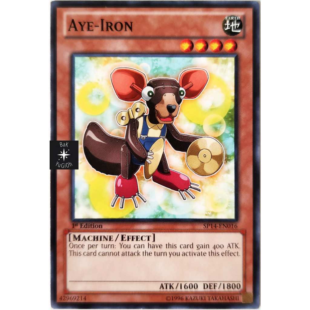 [BaK Yu-Gi-Oh] [Thẻ Bài Chính Hãng] Aye-Iron |EN+KR| Super Rare / Common