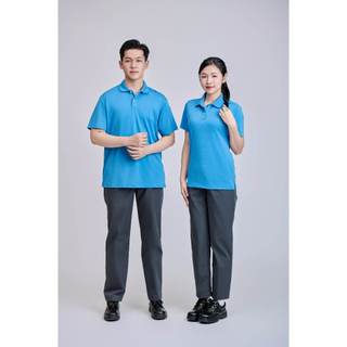 Áo polo FMF nam nữ trơn hàng xuất khẩu chuẩn form lịch sự thanh lịch chất thoáng mát đi chơi đi làm