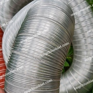 Ống nhôm nhún d125, ống nhôm bân cứng phi 125mm cây 1m kéo 3m