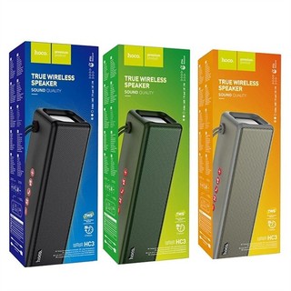 Loa bluetooth hoco hc3 v5.0 âm thanh lớn rõ, ipx4, pin 2400mah, cổng gắn usb, thẻ nhớ